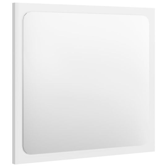 vidaXL Waschtisch ohne Waschbecken mit Spiegel L41xB38.5xH46cm und Säule Weiß