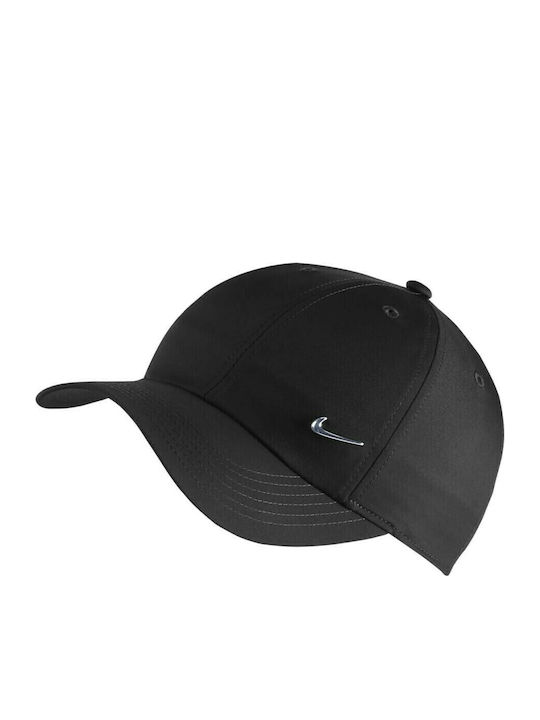 Nike Kids' Hat Jockey Fabric Heritage Black