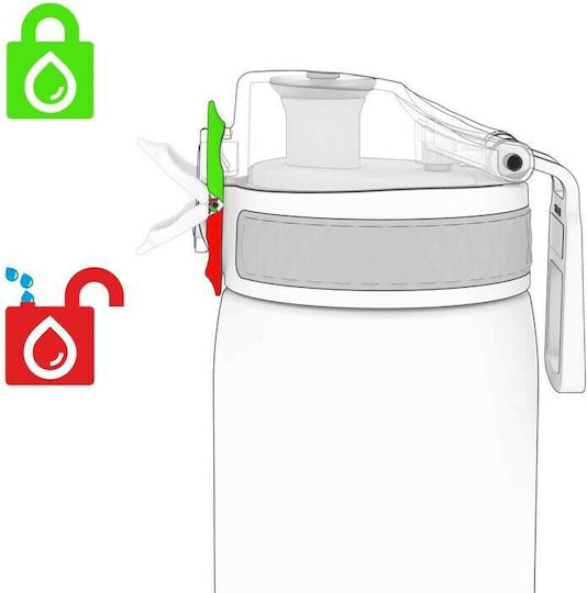 Ion8 One Click Sticlă Termos Oțel inoxidabil Fără BPA 500ml Ocean Turtle cu Mustiuc