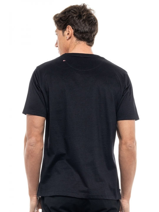 Biston Men's Short Sleeve T-shirt Black