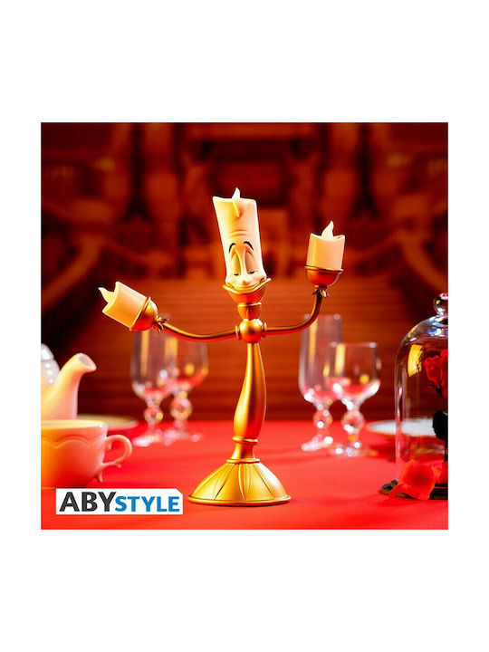 Abysse Led Παιδικό Διακοσμητικό Φωτιστικό Beauty and the Beast Χρυσό 24x9x31εκ.
