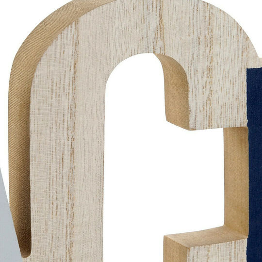 DKD Home Decor Επιτραπέζιο Διακοσμητικό Space από Ξύλο