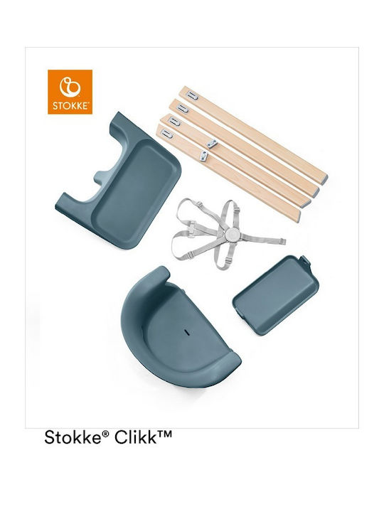Stokke Clikk Baby Highchair Fjord Blue