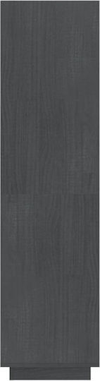 Bibliothek Grau 40x35x135cm