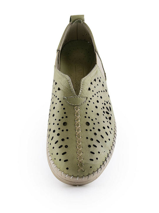 Ανατομικά Γυναικεία Slip-On Λαδί