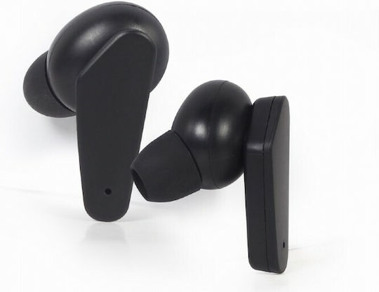 Gembird TWS-ANC-MMX In-ear Bluetooth Handsfree Ακουστικά με Θήκη Φόρτισης Μαύρα