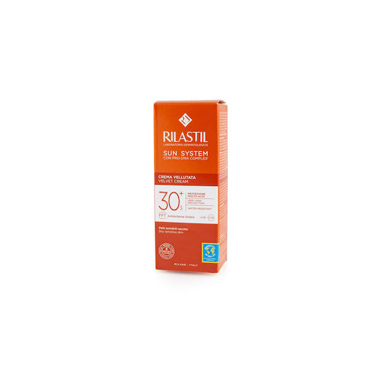 Rilastil Sun System Velvet Cream Αντηλιακή Κρέμα Προσώπου SPF30 50ml