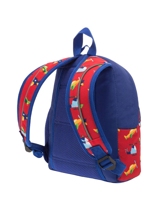 Polo Mini Schulranzen Rucksack Kindergarten in Rot Farbe L23 x B10 x H31cm