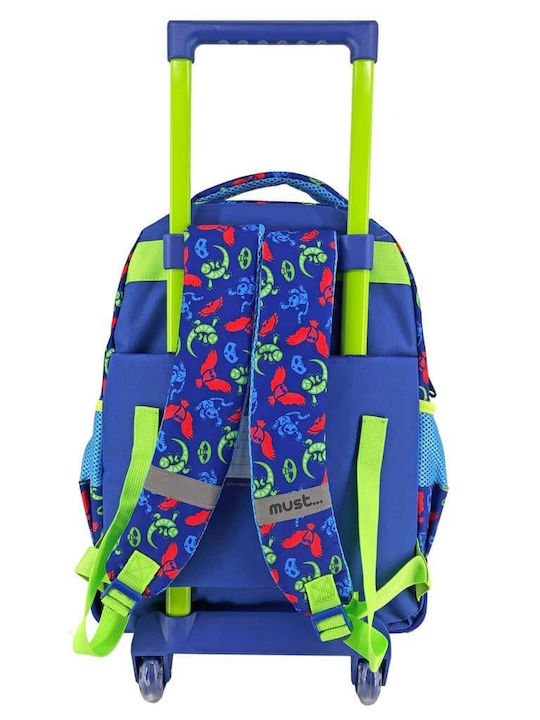 Diakakis Pj Masks Calling All Heroes School Bag Trolley Elementary, Elementary Multicolored