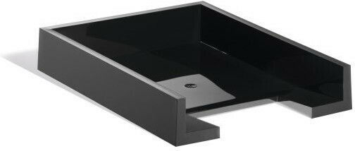 Durable Plastic Filing Tray Black 35x26.5x6cm