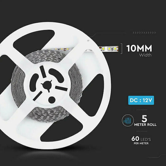 V-TAC Αδιάβροχη Ταινία LED 12V RGB Φως 5m Τύπου SMD5050