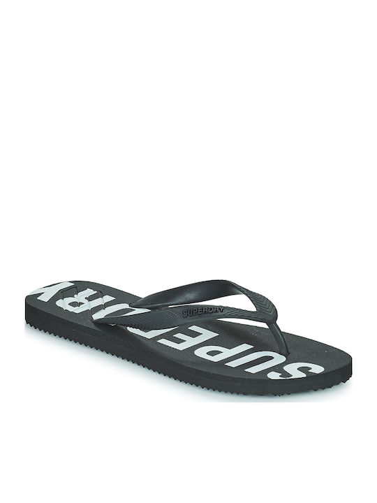 Superdry Flip Flops Μαύρα