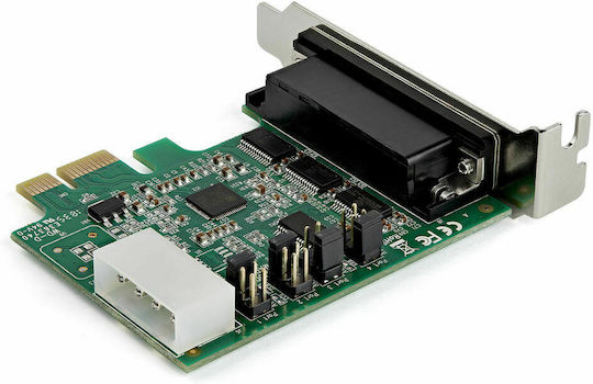 StarTech Κάρτα PCIe σε 4 θύρες RS232 DB9 Serial