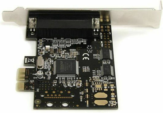 StarTech Κάρτα PCIe σε 3 θύρες DB25 Parallel / RS232 DB9 Serial