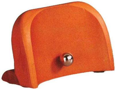 Wooden Paper Holder in Orange Color 9.8x4.2x6.1cm.