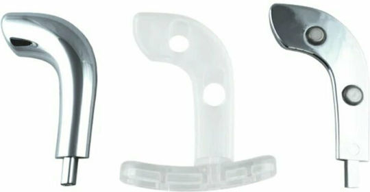 Electrastim Exo Rogue για Ηλεκτροδιέγερση Prostate Massager σε Ασημί Χρώμα