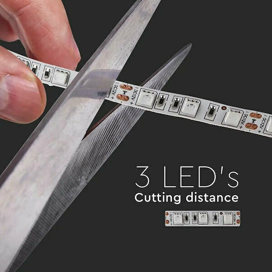 V-TAC Ταινία LED 12V Θερμό Λευκό Φως 5m Τύπου SMD5050