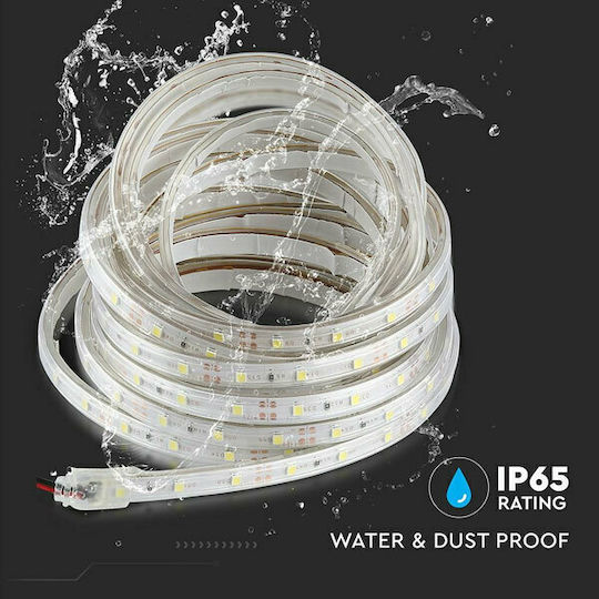 V-TAC Wasserdicht LED-Streifen 12V Warmes Weiß Licht 5m Typ SMD3528