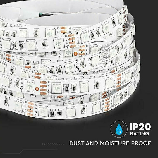 V-TAC LED Strip 12V Yellow Light 5m Type SMD5050