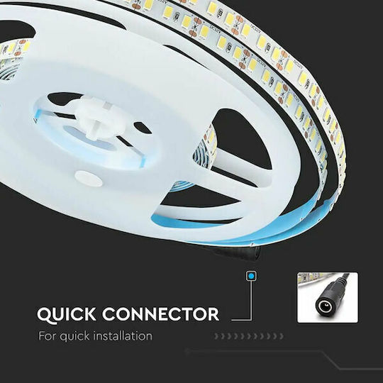 V-TAC LED-Streifen 12V Natürliches Weiß Licht 5m Typ SMD5730
