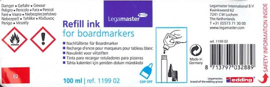 Legamaster Пълнител Мастило за Маркерна Дъска 100ml