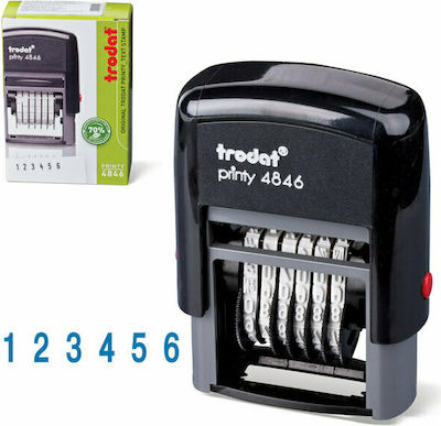 Trodat 4846 Rechtecke Stempel "Nummer"