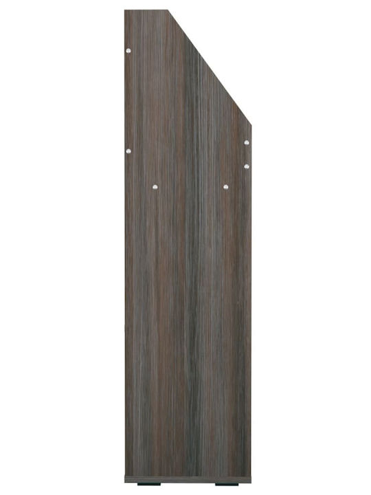 Παιδική Ραφιέρα Δαπέδου Γκρι/Sonoma 71x30x114εκ.
