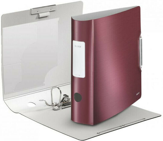 Leitz Κλασέρ 4/30 για Χαρτί A4 με 4 Κρίκους Μπορντό Style 4245 1τμχ