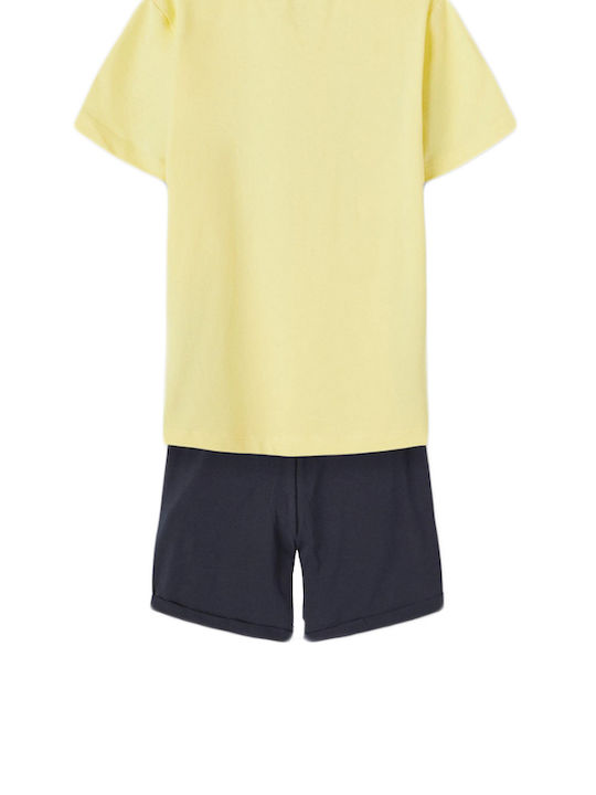 Name It Kids Set with Shorts Summer 2pcs Yellow