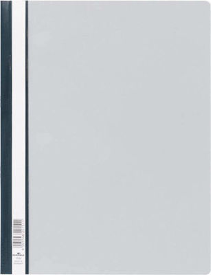 Durable Clipboard with Spring for Paper A4 Gray 1pcs