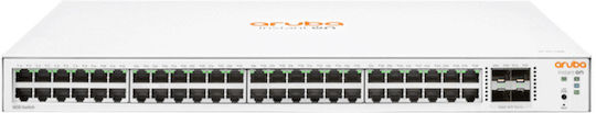 Aruba Aruba Instant On 1830 Managed L2 Switch με 48 Θύρες Gigabit (1Gbps) Ethernet και 4 SFP Θύρες