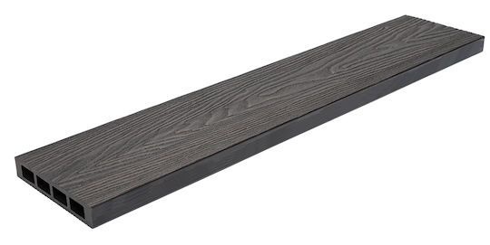 Newplan 9050 Garden Fencing Deck Made of WPC 360x12x2cm Gray