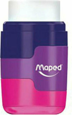 Maped Connect Kunststoff Doppelt Spitzer Fass mit Radiergummi (Μiverse Farben)