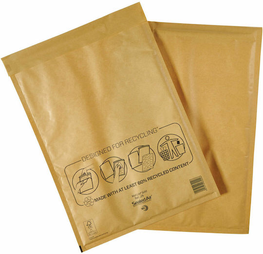Sealed Air Плик Тип Чанта с Мехурчета 1бр 30x44см. в Жълт Цвят Mail Lite