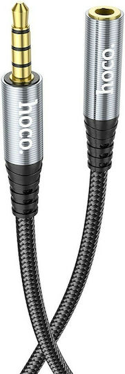 Hoco 3.5mm Jack Cables Audio Cable TRRS 3.5mm Male - 3.5mm Female Black 2m UPA20