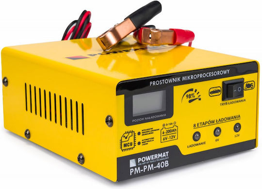 Powermat Зарядно за автомобилна батерия 6/12V