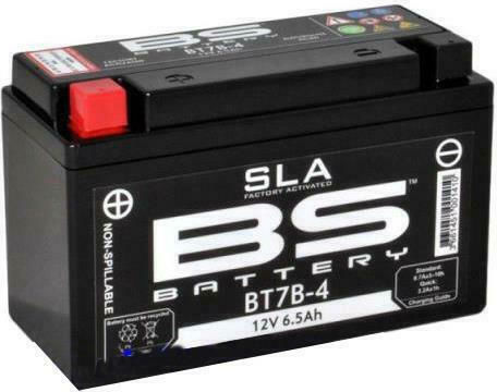 BS Μπαταρία Μοτοσυκλέτας SLA BT7B-4 με Χωρητικότητα 6.8Ah