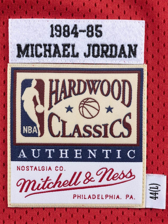Authentic Michael Jordan C.Bulls 1984-85 Ανδρική Φανέλα Εμφάνισης Μπάσκετ