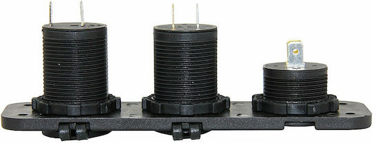Car Air Vent Triple Instrument Mount with 3 Positions
