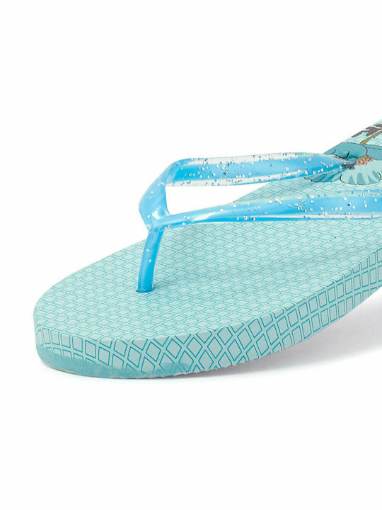 Women's Flip Flops Light Blue MR210-L04