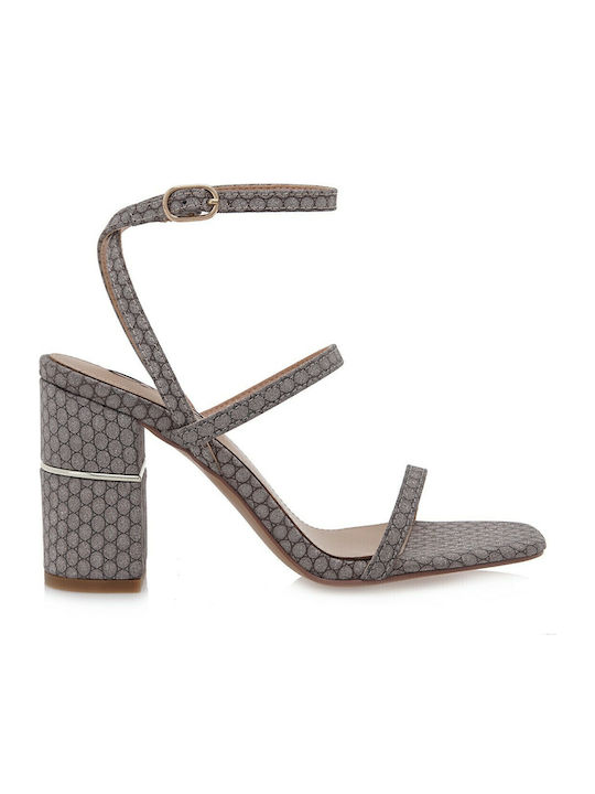 Helen684 Sandalen mit Strass Bronze