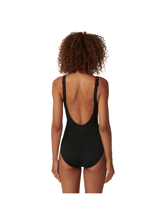 Triumph Venus Elegance Costum de Baie Intreg cu Spate Deschis Negru