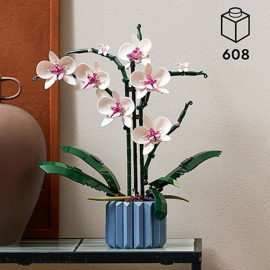 LEGO Botanical Collection Orchid για 18+ Ετών 608τμχ