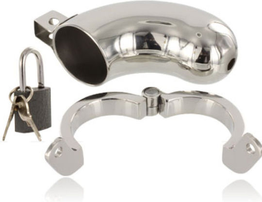 Dream Love Metal Hard Cock Ring Retain Brig Penis Cage in Gray Color