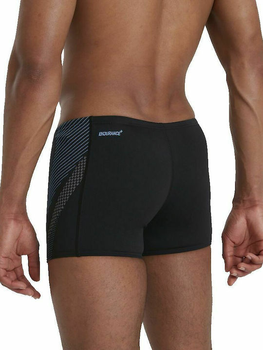 Speedo Placement Panel Ανδρικό Μαγιό Σορτς Μαύρο