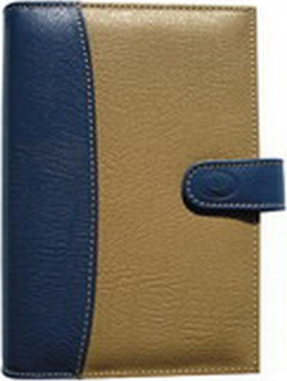 Contax Ημερήσιο Organizer Pocket Μπλε Δερμάτινο 9.5x13.5εκ.