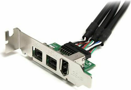 StarTech Κάρτα PCIe σε 3 θύρες Firewire 400 / Firewire 800