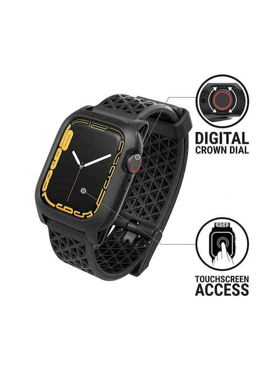 Catalyst Defense Plastikhülle in Schwarz Farbe für Apple Watch 41mm