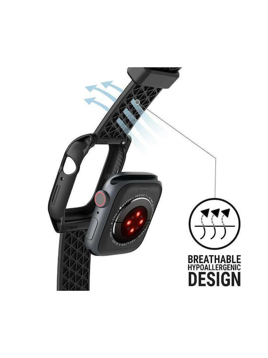 Catalyst Defense Plastikhülle in Schwarz Farbe für Apple Watch 41mm