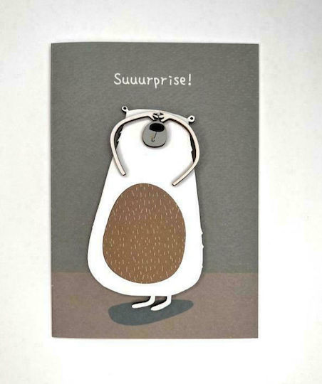 Suuurprise! Greeting Card